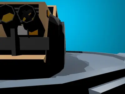 Tuning Lada 2106 Free low-poly 3D model