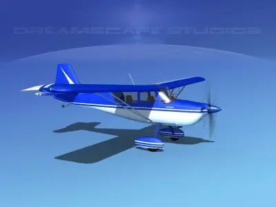 Bellanca Citabria 7KC V10 3D model