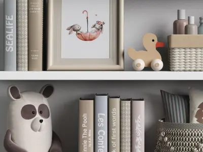 Kids Room Decor 05 3D model