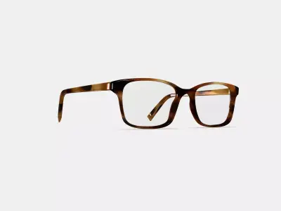 Brady Eyeglasses in Sugar Maple 3D model