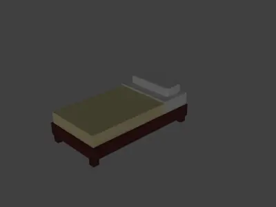 Furniture Pack  Low-poly 3D model