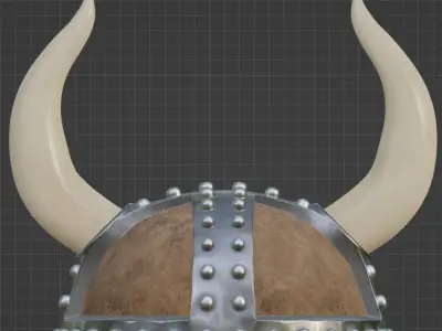 Vikings helmet 3D model