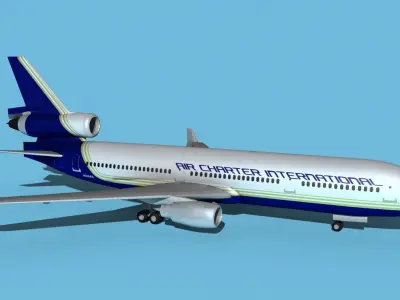 McDonnell Douglas MD-11 Air Charter Intl 3D model