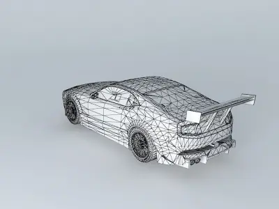 GSport Rogue Milano GTR 2012 Free 3D model