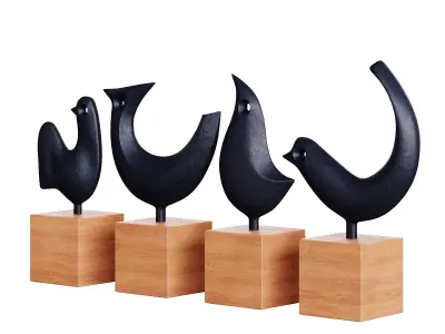 Nobuho miya birds 3D model