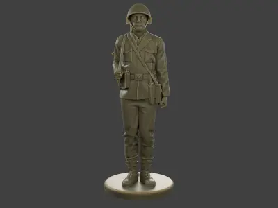 CzechSlovak Communist Soldier CCS1 000 Free 3D print model