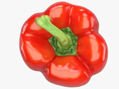 Bell Pepper Red 3D model