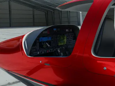 Diamond Aircraft DA42 3D model