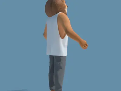 Sam the Lion 3D model