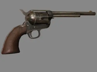Gun John Wayne 3D model