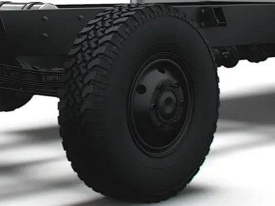 Iveco Dayli Doka wheel 3D model