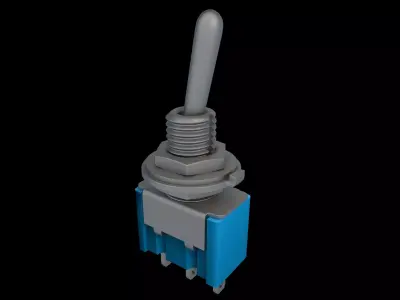  Toggle switch 3D model