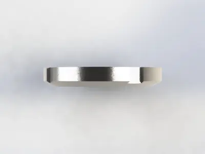 Nut Porca SKF KM 6 3D model