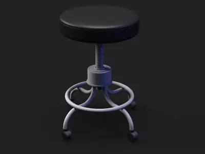 Doctors Chair Free 3D model