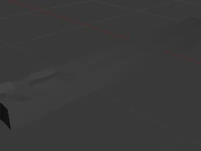 Rusty Metal Low-poly 3D model