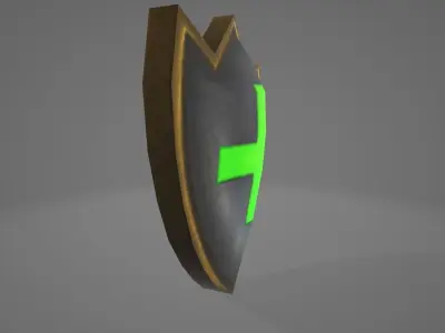 AutoRoyale Buff Defend Low-poly 3D model