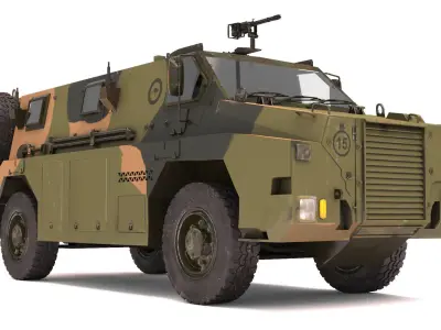 Bushmaster Protected Mobility Vehicle 3D model