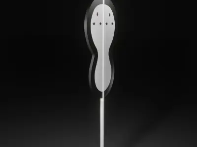 Fixture Gunbai Madara and Obito low-poly Low-poly 3D model