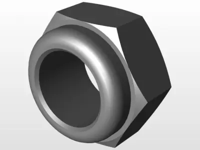 150 HD Castor wheel - Urethane Free 3D model