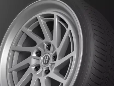 Heritage HOKKAIDO-DIR MONOC Low-poly 3D model