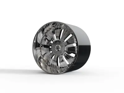 ASANTI AF136 WHEEL 3D MODEL 3D model