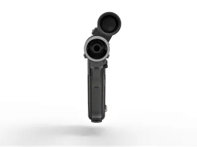 Moff Gideon Blaster pistol from The Mandalorian TV series 3D model