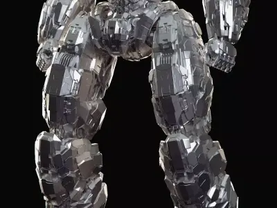 THUNDER LEGION AT-99 - Battle Platform Free 3D model