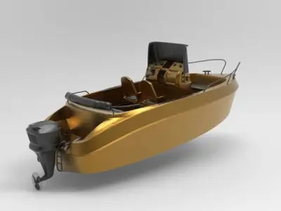 boat - 3D model