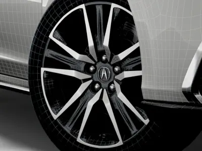 Acura RLX SH AWD 2021 wheel 3D model