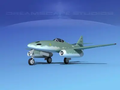 Messerschmitt ME-262A1 Swallow V03 3D model