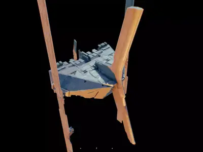 spaceship b06 3D model