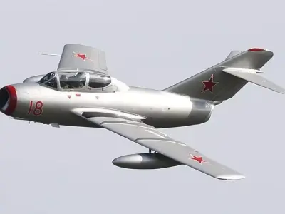 mig 15 3D model