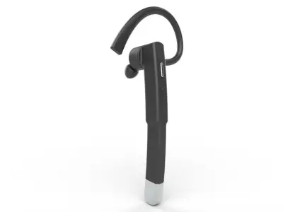 Bluetooth Headset M3 Low-poly 3D model