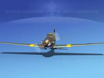 Mooney M-18 Mite V14 3D model