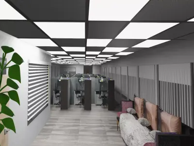 office space 3D model