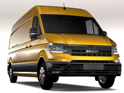 MAN TGE Van L3H2 2017 3D model
