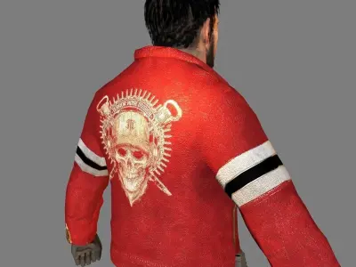 Zebec Zombie Killer Low-poly 3D model