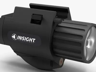 EOTech M6X TLI Low-poly 3D model