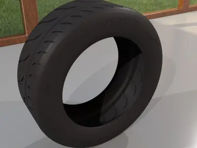 Toyo Proxes r888r Tyre 255 40 Z R17 3D model