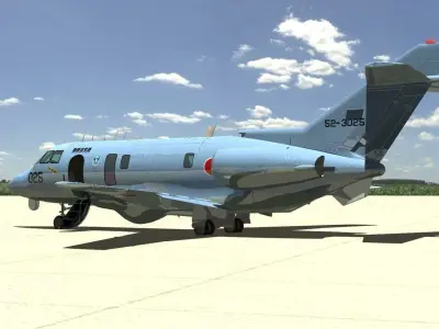 Japan Air Self-Defense Force U-125A Rescue Search Aircraft 3D model