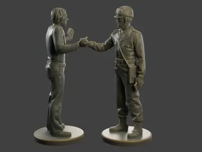 CzechSlovak Communist police Motorcycle CCPM1 4 3D print model