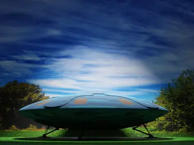 Flying Disk 3D model