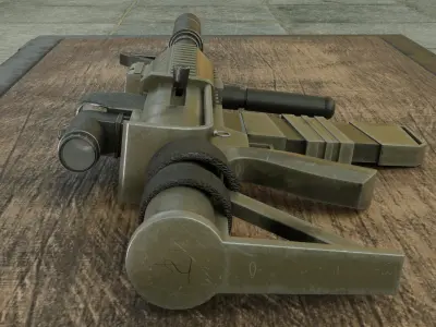 Rifle Pistola 3D model