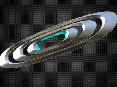 thunder power logo 3D model