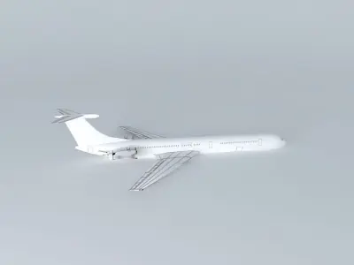 Template  Illyushin Free 3D model