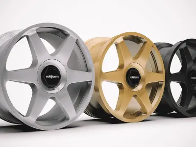 Rotiform SIX 3D model