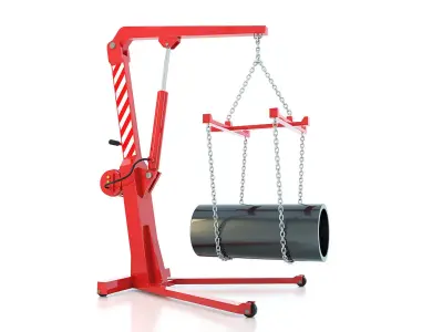 Workshop Crane 3D model