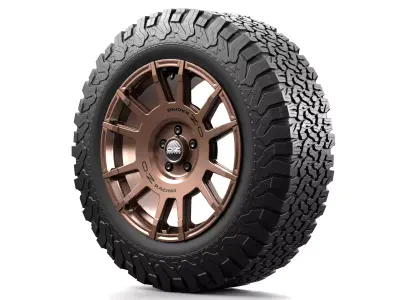 OZ Rally Legend Wheel 3D model