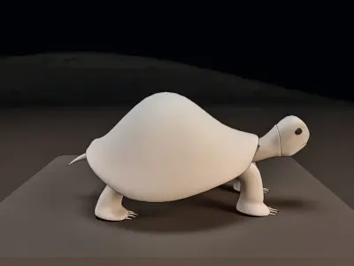 Turtle Basic Model Free low-poly 3D model
