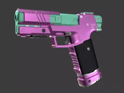 Cyberpunk 2077 - MILITECH M-76E OMAHA 3D model